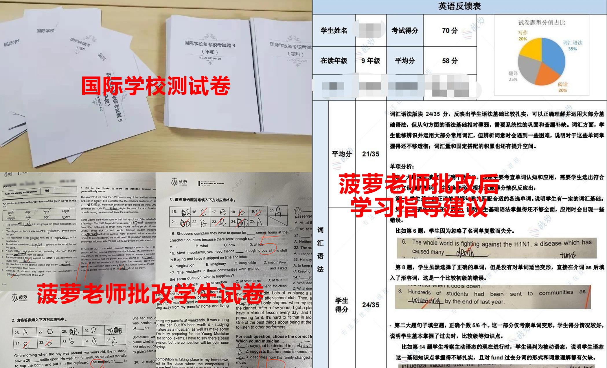 上海国际学校真题测试卷