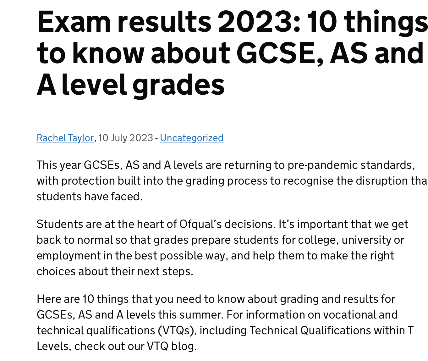 申请er必看！关于2023 GCSE&amp;A-level大考