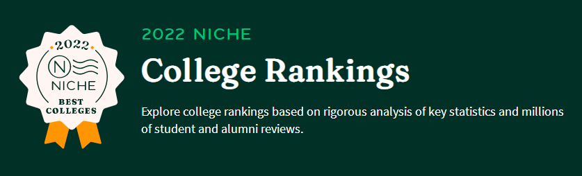高校版“大众点评”来了，Niche发布2022美国最佳大学排名！